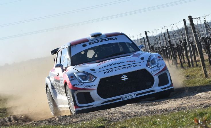 Das Duo Zellhofer/Ettel bei der ARC Blaufränkischland Rallye Foto: Harald Illmer