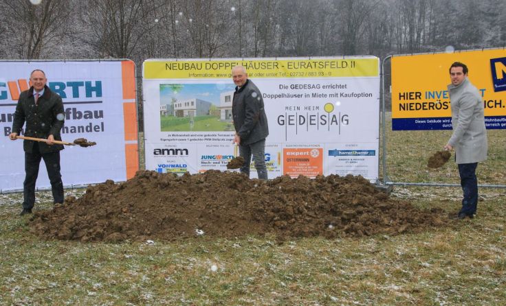 (v.l.) Gerhard Karner, Johann Weingartner und Peter Forthuber Foto: Maria Winkler