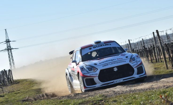 Christoph Zellhofer unterwegs im Suzuki Swift ZMX 1 (Foto: Daniel Fessl)