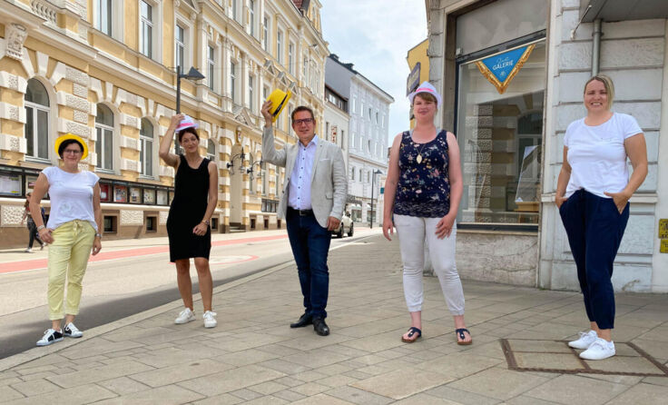 Shopping in der Rathausstraße Amstetten (Foto: Stadtmarketing Amstetten)