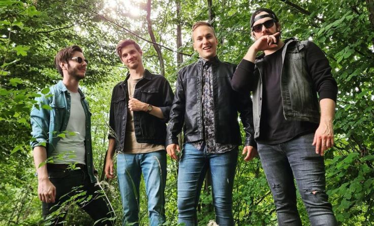 Die Stereo Bullets beim Videodreh (Foto: Philipp Pils)