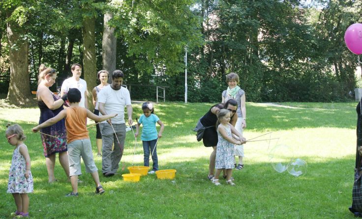 Das Edlapark-Fest gilt als Fixpunkt in den Sommerferien. (Foto: Stadtgemeinde Amstetten)