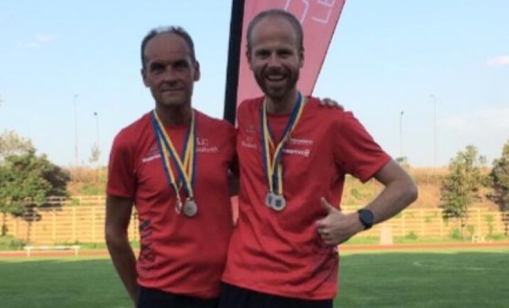 Michael Gröblinger (r.) und Anton Waser erliefen jeweils Gold und Silber. (Foto: LC Neufurth)