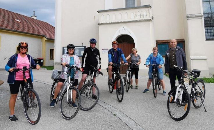 Familienradwandertag in Winklarn als „Generalprobe“ für Maria Taferl (Foto: Karl Hrubicek)