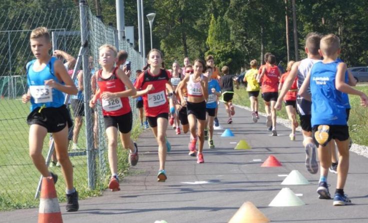Junge Läufer in Action (Foto: LC Neufurth)