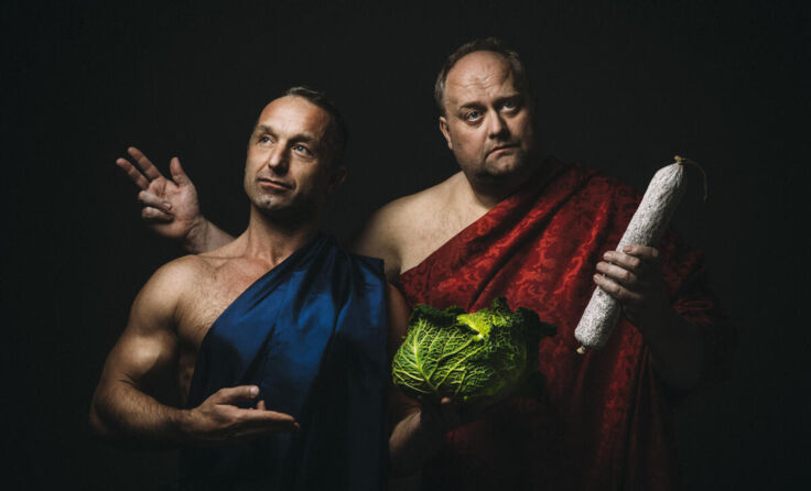 Christian Putscher und Günther Lainer sind in Ferschnitz zu Gast. (Foto: Jan Frankl)