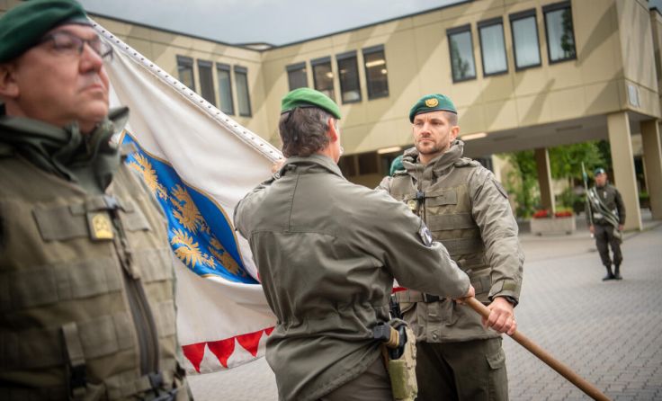 Kommandoübergabe (Foto: Bundesheer/Carina Karlovits)