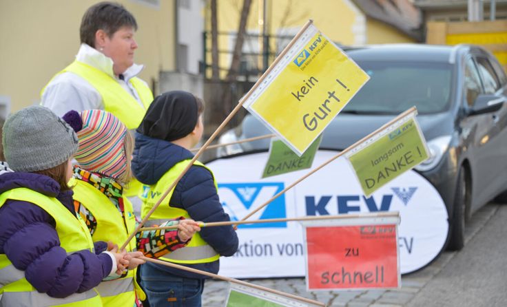 Verkehrserziehung in Aschbach (Foto: KFV (Kuratorium für Verkehrssicherheit))