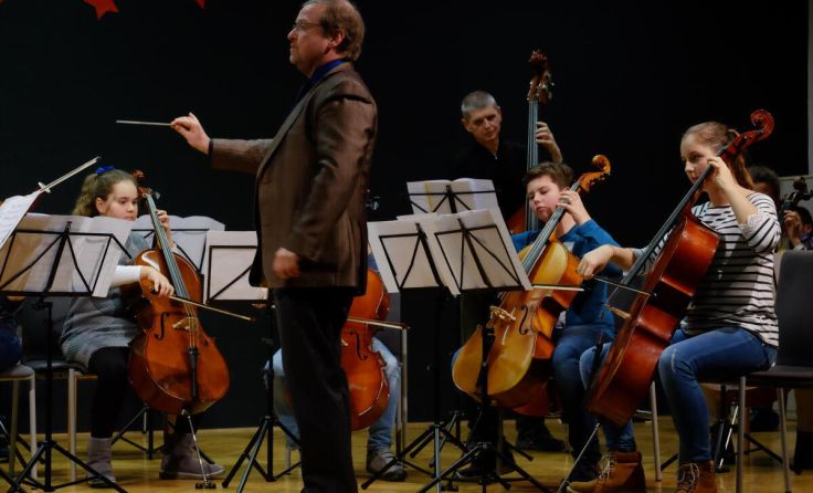 Das Kammerorchester der Regionalmusikschule Amstetten (Foto: Markus Baumann)