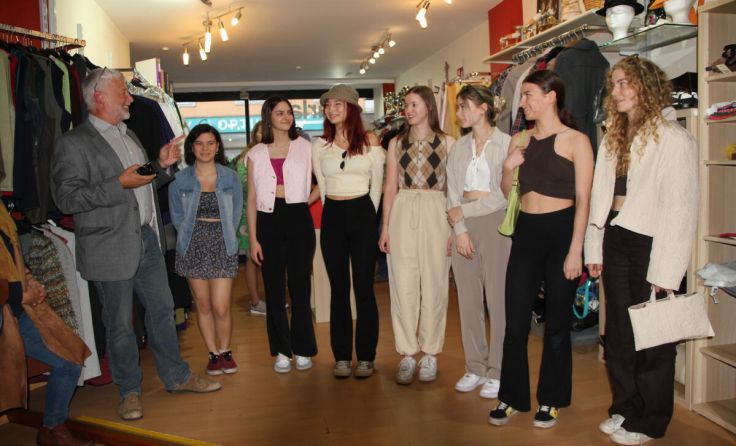 Schülerinnen der Modefachschule Krems im Carla Amstetten (Foto: Kath. Jugend Diözese St. Pölten)