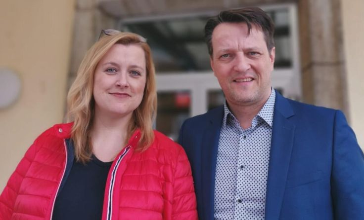 Gesundheitsstadträtin Beate Hochstrasser und Vizebürgermeister Gerhard Riegler (Foto: SPÖ)