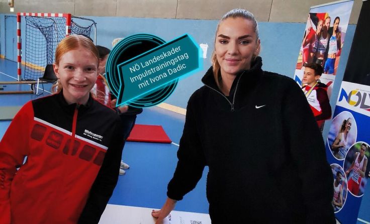 Emilia Sandhofer mit Ivona Dadic (Foto: Roland Sandhofer)