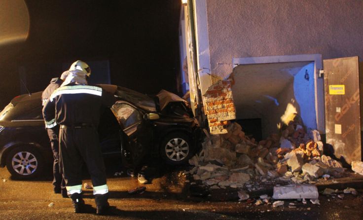 Unfall in Euratsfeld (Foto: Bfkdo / Maria Winkler)