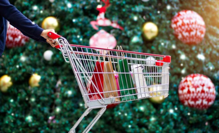 Shopping zu Weihnachten (Foto: PopTika/Shutterstock.com)