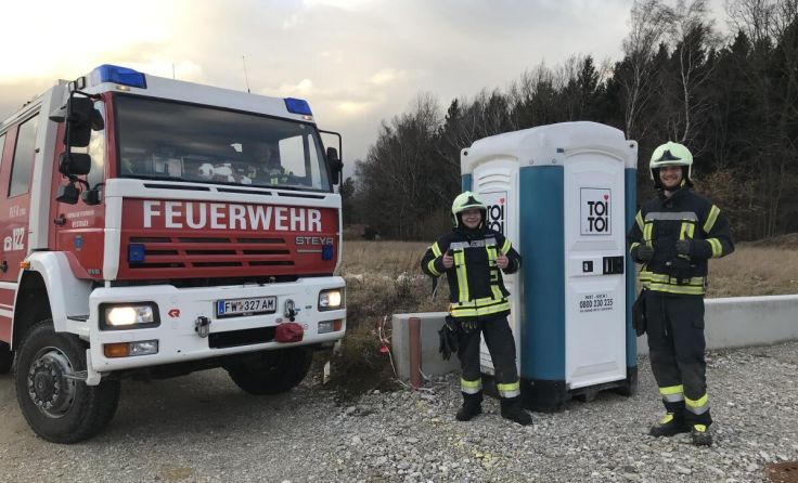 Ungewöhnlicher Einsatz für die Feuerwehr Weistrach (Foto: FF Weistrach/NÖ)