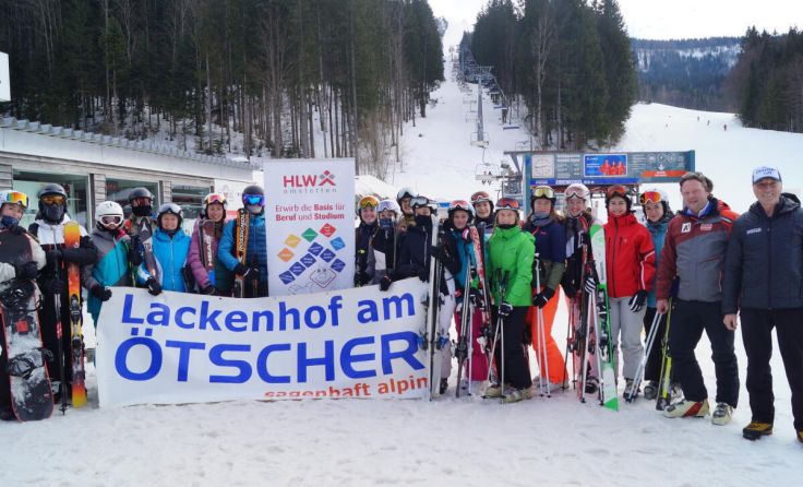 Schulskitag der HLW Amstetten in Lackenhof am Ötscher (Foto: HLW Amstetten)