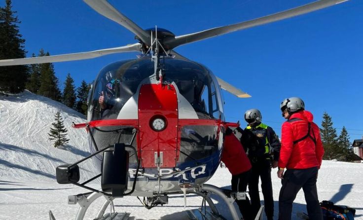 Flugdienst-Übung mit Feuerwehrleuten aus Amstetten (Foto: Bfkdo Amstetten)