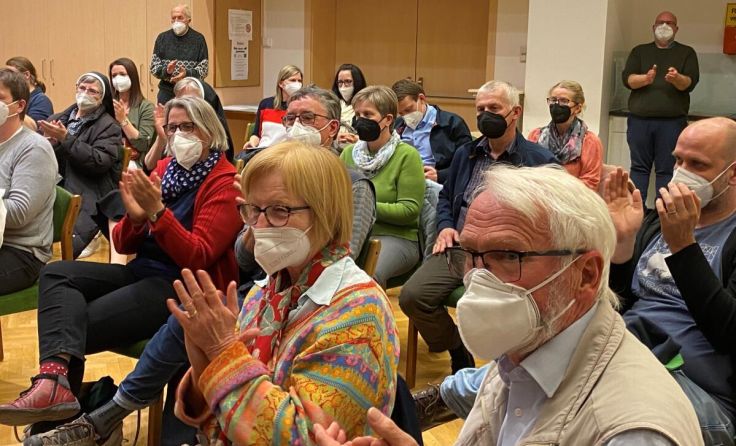 Sehr großes Interesse beim Infoabend von "Willkommen Mensch" (Foto: Willkommen Mensch)
