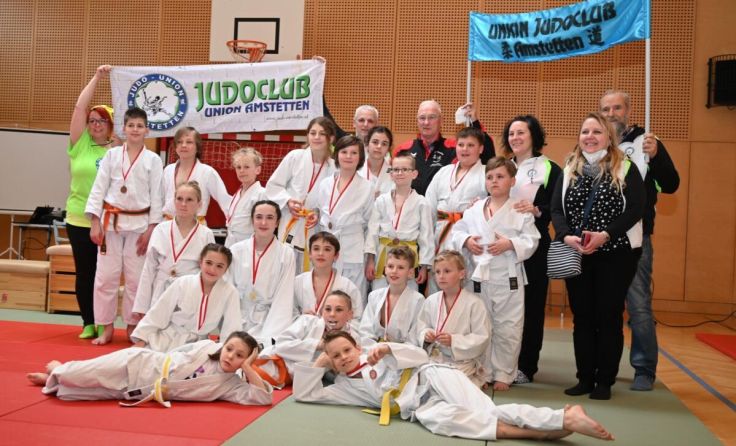 Erfolgreiche Judokas (Foto: Judoclub Sportunion Amstetten)