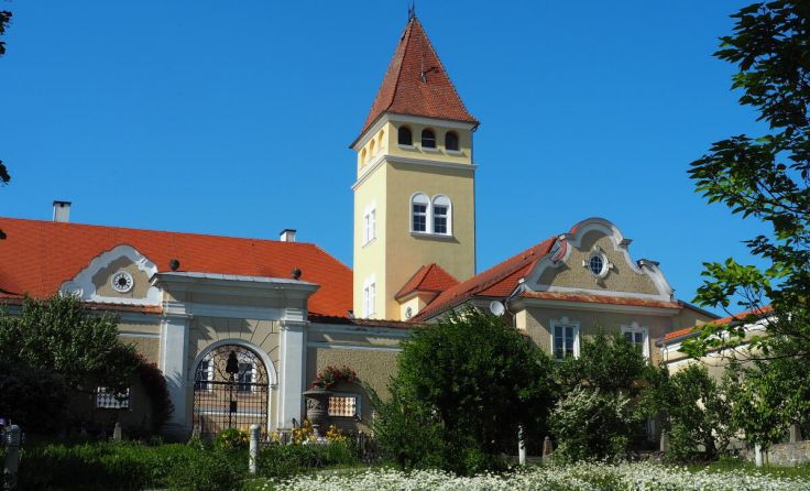 Interessierte erfahren Wissenswertes über das Kloster Hainstetten. (Foto: Hermine Mittermair)