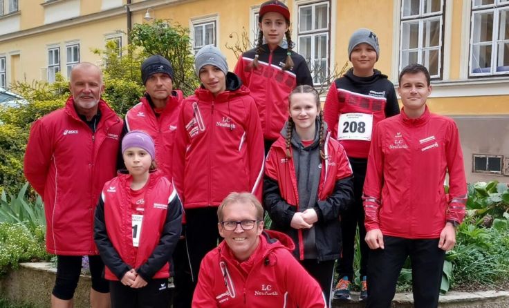 Die erfolgreiche LCN Truppe (Foto: LC Neufurth)