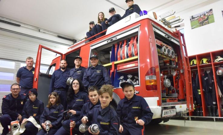 Jugendfeuerwehr Krenstetten (Foto: Wolfgang Zarl)