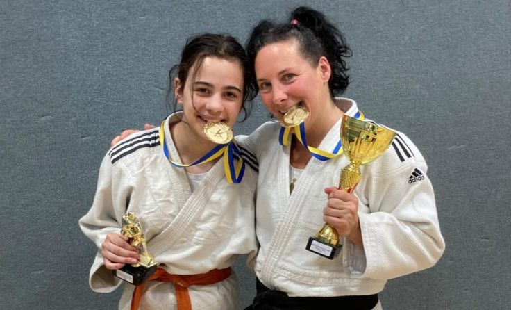 Landesmeister-Titel für Vitalina Krokhmaliuk und Jasmin Gruber (Foto: Sportunion Amstetten)