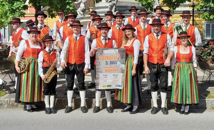 Die Trachtenmusikkapelle freut sich auf viele Besucher. (Foto: TMK Wallsee-Sindelburg)