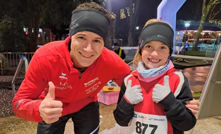 Siegerin Sarah Wieser mit dem Gesamt 3. Domenik Vizani (Foto: LC Neufurth)