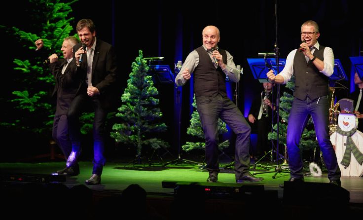 Die Vierkanter sind live in Neustadtl zu erleben. (Foto: Ewald Schadauer)