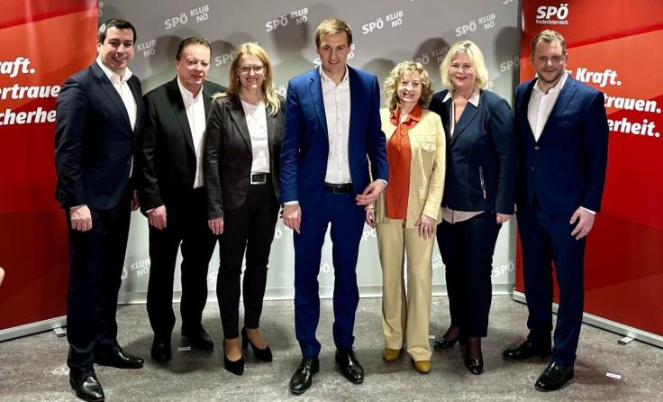 Die SPÖ NÖ präsentierte ihr Team für die kommenden fünf Jahre. (Foto: SPÖ NÖ)