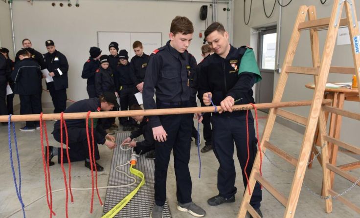 550 Feuerwehr-Jugendliche stellten sich einem Wissenstest. (Foto: Wolfgang Zarl)