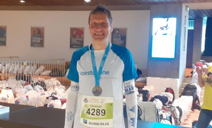 Christoph Sandhofer erreichte den 6. Platz in der Klasse M50. (Foto: Atus A3)
