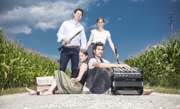 Am ersten ZOA-Abend ist das Kärntner Quartett Klakradl zu hören. (Foto: Stefan Grauf-Sixt)