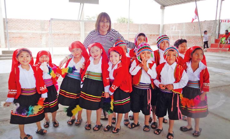 Schwester Karina Beneder in Peru (Foto: Privat)