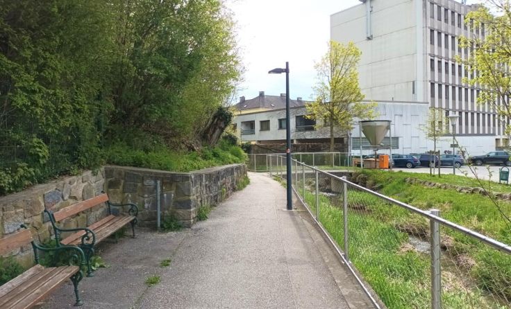 Der "Schülerweg" in Amstetten (Foto: Stadt Amstetten)