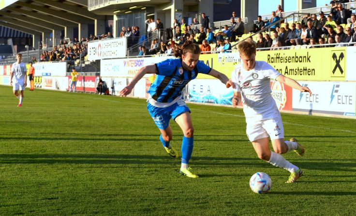 Sebastian Leimhofer im letzten Heimspiel gegen Sturm Graz II. (Foto: Andreas Haider / SKU)