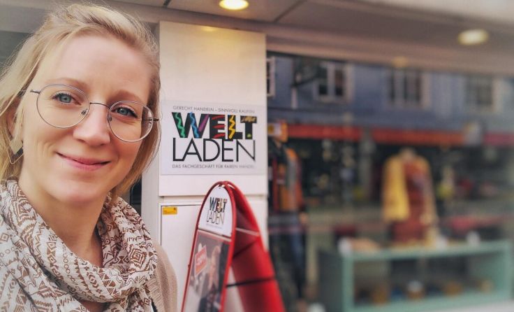 Geschäftsführerin Katharina Krammer (Foto: Weltladen Amstetten)