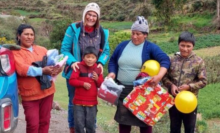 Sr. Karina Beneder setzt sich in Peru für Menschen in Armut ein. (Foto: Privat)