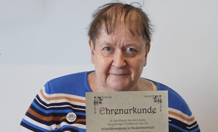 Edith Beyer (Foto: Schachklub Amstetten)