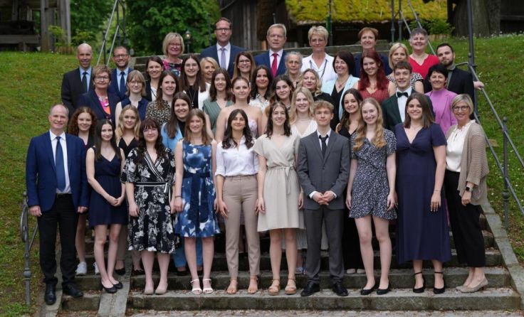 Die Maturanten der 5a (Foto: HLW Haag)