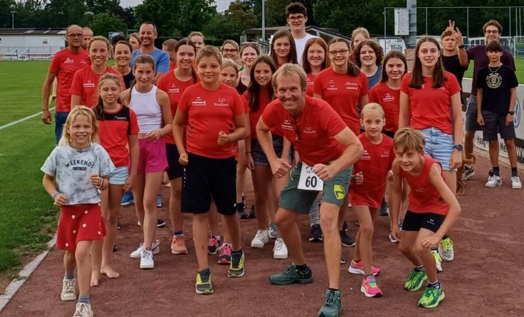 Geburtstagslauf mit Walter Kloimwieder (Foto: LC Neufurth)