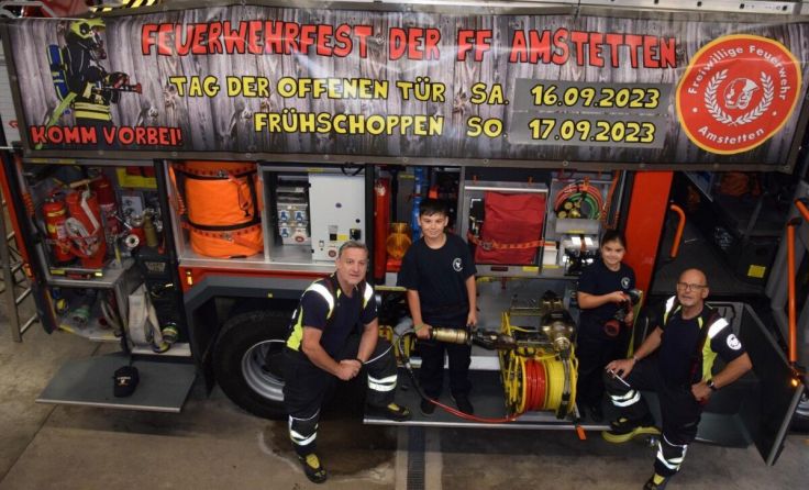 Die Feuerwehr Amstetten lädt zum Tag der offenen Tür (Foto: FF Amstetten)