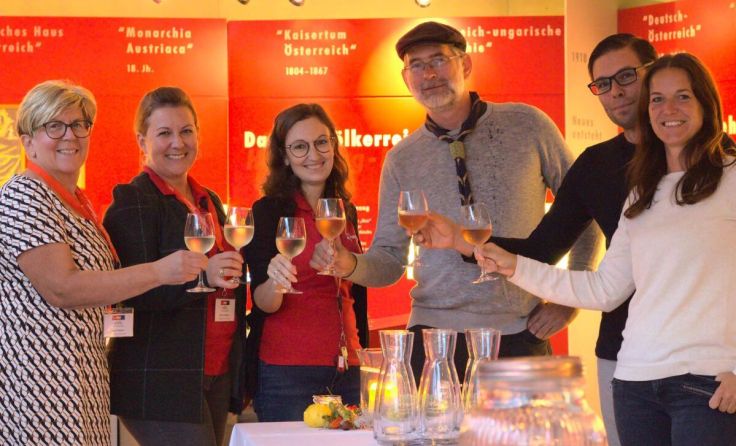 Genuss und Geselligkeit bei der Langen Nacht der Museen (Foto: Martina Schuller)