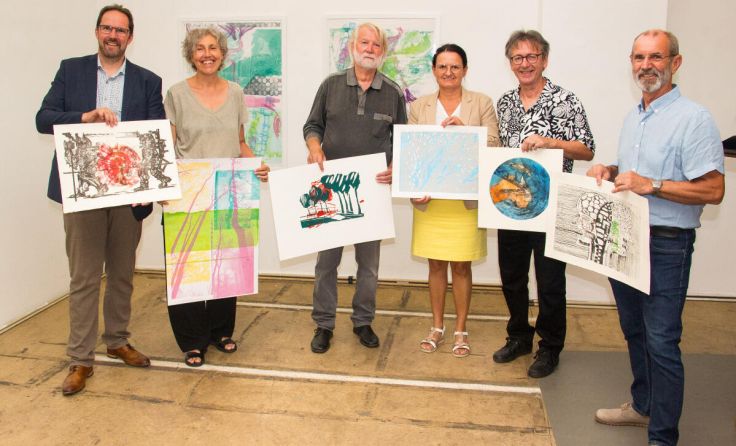 Die Druckgrafiken sind in der KIAM-Galerie zu sehen. (Foto: Dietmar Koch)
