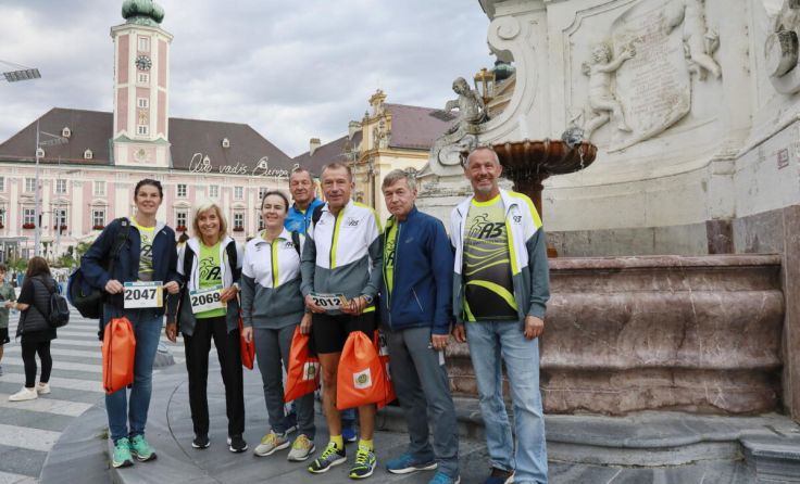 Die Atus A3-Sportler in der Landeshauptstadt (Foto: Atus A3)