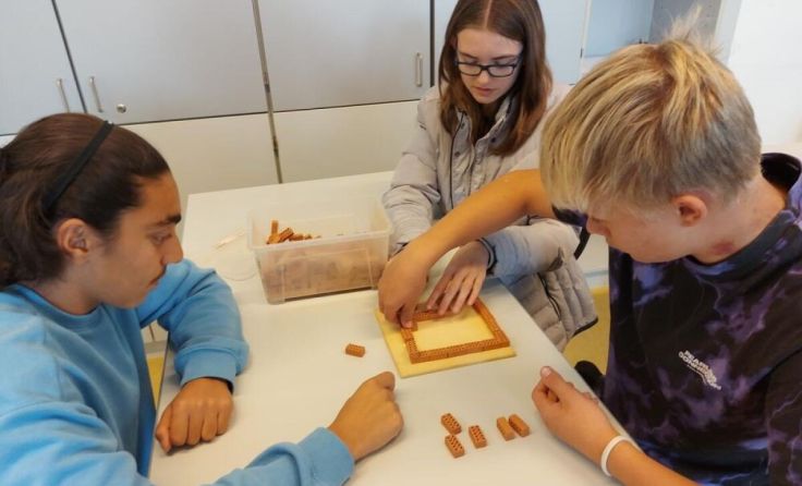 Engagierte Jugendliche beim Workshop „Karriere am Bau“ (Foto: Sonja Liegler)