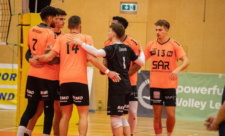 Powerfusion Volley League Men: VCA Amstetten NÖ vs VBC TLC Weiz (Foto: Peter Maurer/VCA)