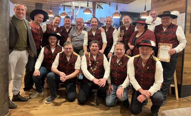 Bei der Klausur in Bayern (Foto: Verein der Mostbarone)