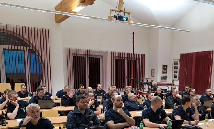 Kommandanten-Fortbildung bei der FF Vestenthal (Foto: Wolfgang Zarl)